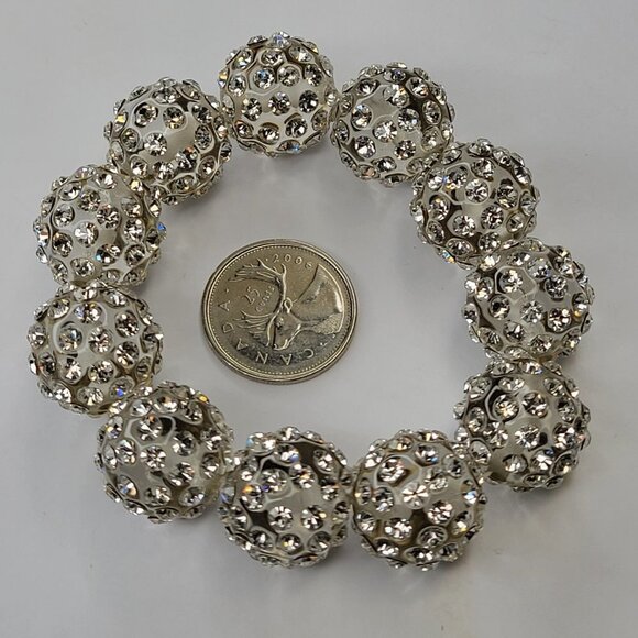Crystal Stretch Ball Bracelet - Picture 12 of 16